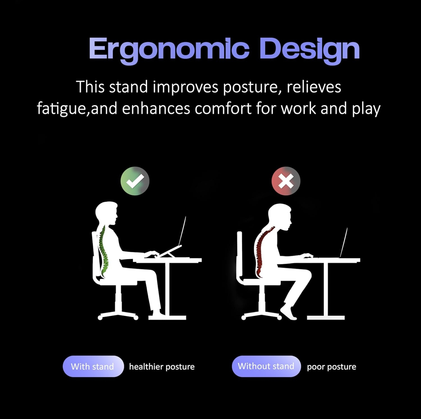 Collapsable Laptop Stand